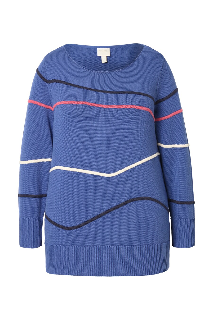 

Свитер Ulla Popken, цвет Navy/Sapphire