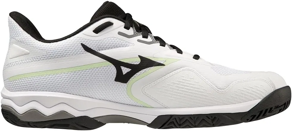 Кроссовки мужские Mizuno Wave Exceed Light 2 AC, White-metallic Grey — фото 3