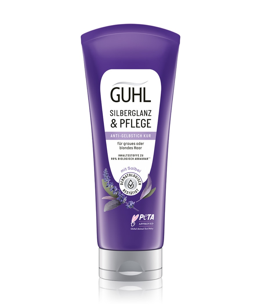 

Маска для волос GUHL Silberglanz & Pflege Anti-Gelbstich Kur, 200 ml