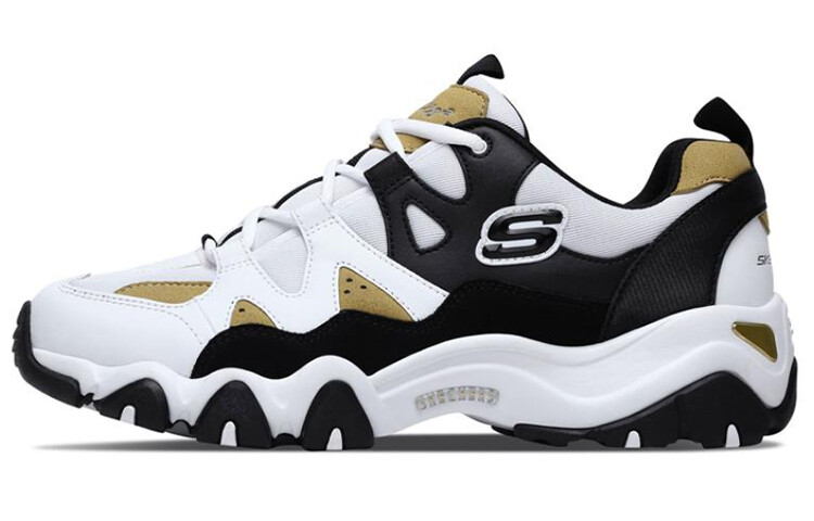 

D"LITES 2.0 Кроссовки для мужчин с низким верхом, белые, черные, желтые Skechers, Черный, D"LITES 2.0 Кроссовки для мужчин с низким верхом, белые, черные, желтые Skechers