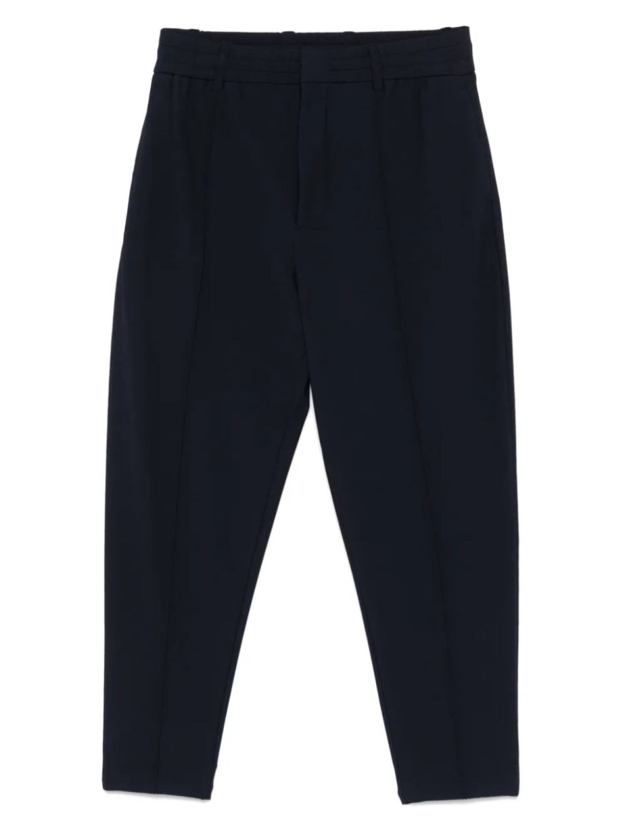 

Брюки в рубчик Emporio Armani, синий