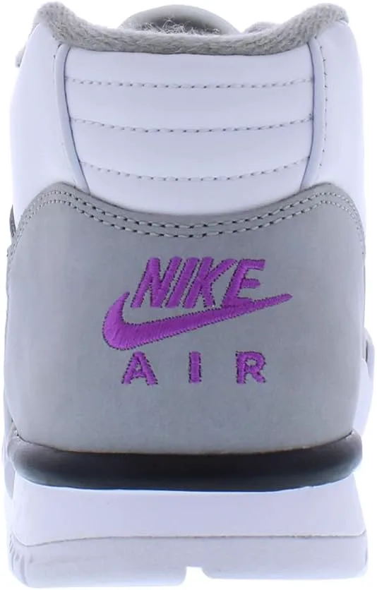 Мужские баскетбольные кроссовки Nike Air Trainer 1 Photon, серый/белый/фиолетовый/черный — фото 3