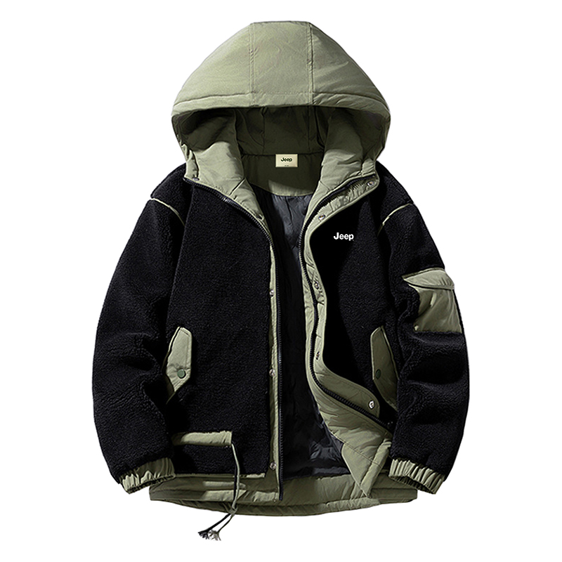 

Пуховик Unisex Jeep, Экрю