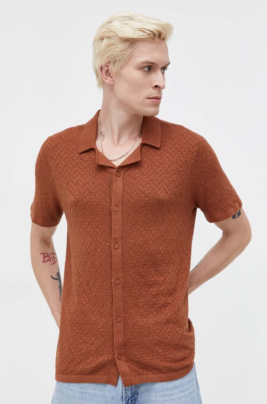 

Рубашка Hollister Co., коричневый