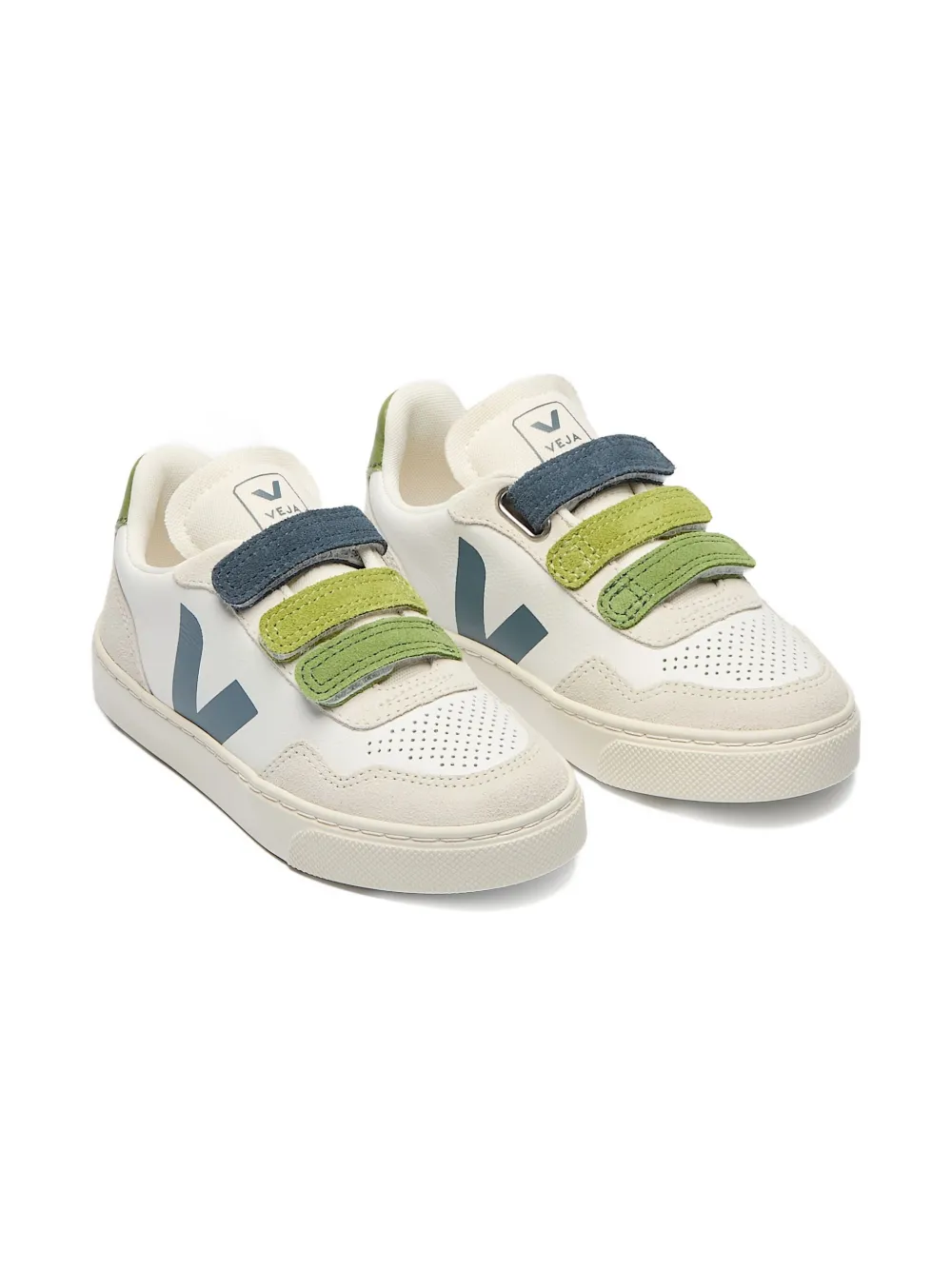 

Кроссовки с ремешком на липучке V-90 VEJA Kids, белый