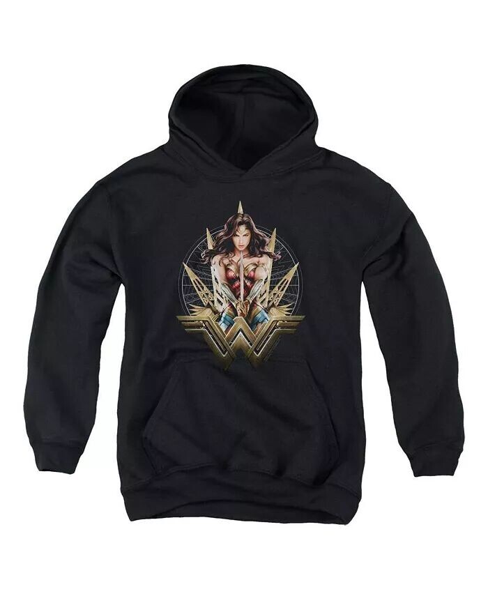 

Толстовка с капюшоном Movie Youth Wonder Blades Wonder Woman, черный