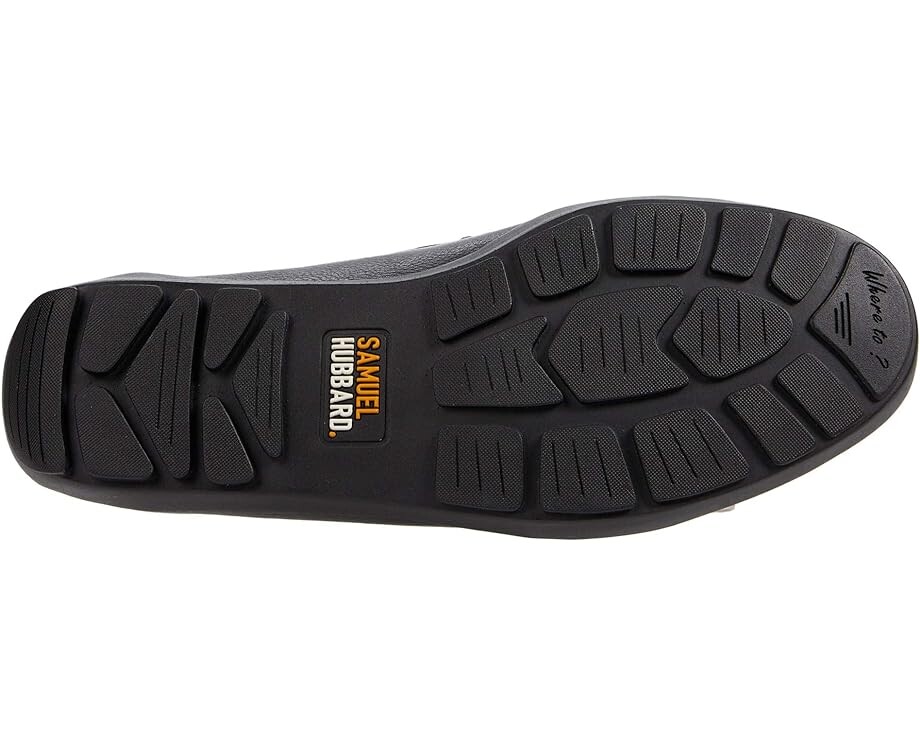 Лоферы Samuel Hubbard Free Spirit for Him, цвет Black Tumbled Leather — фото 3