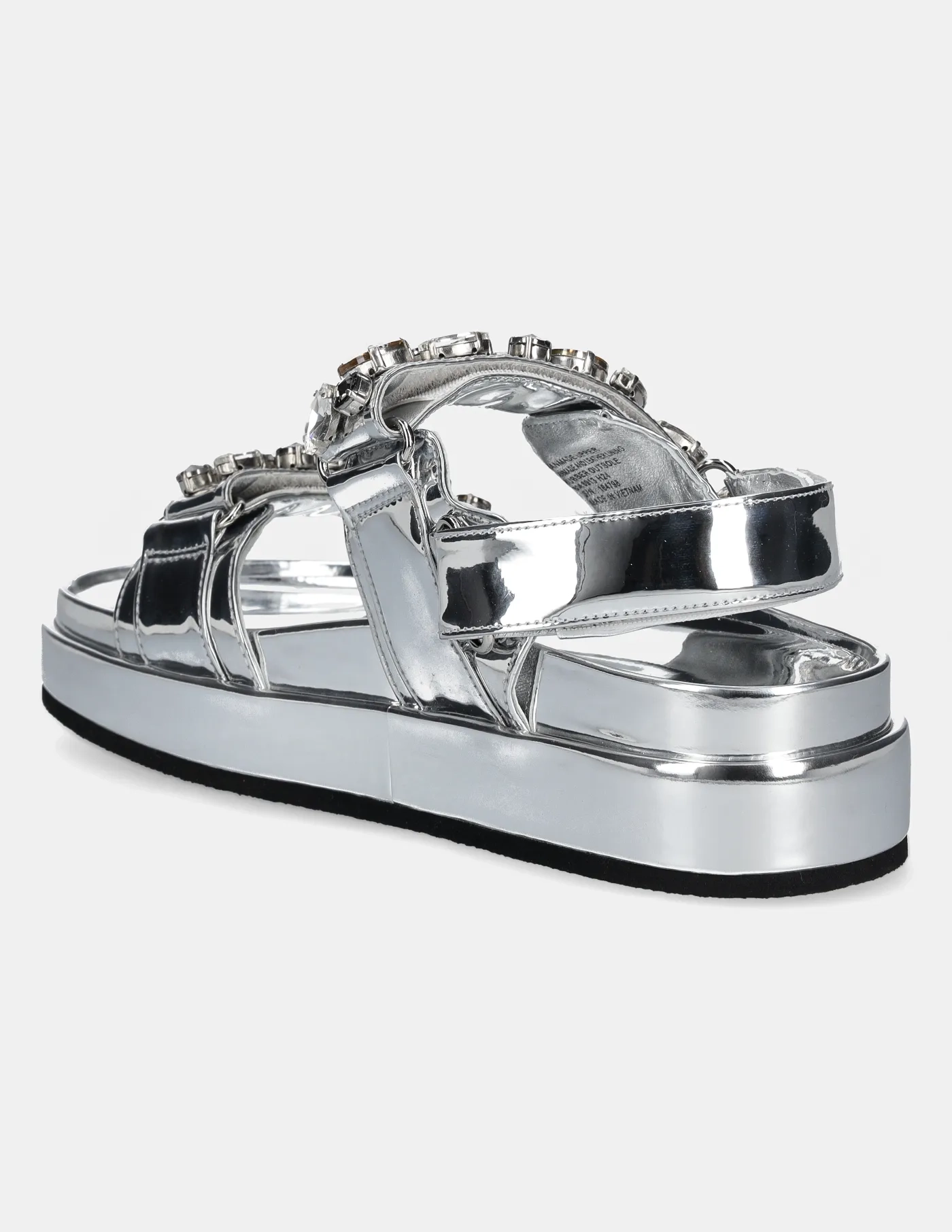 Босоножки Kira с декорированными босоножками Sport Sandal Tory Burch, серебряный — фото 3