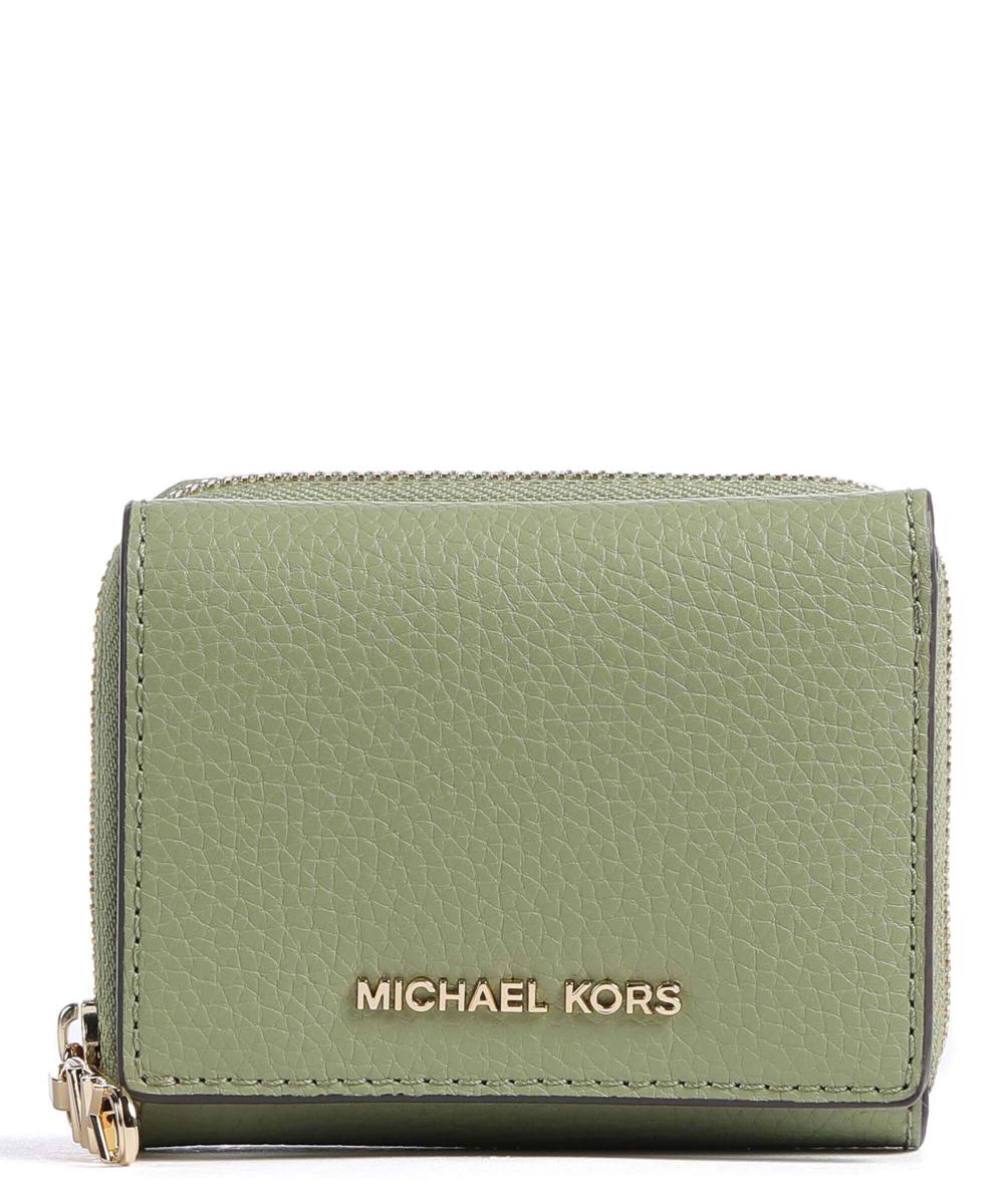 

Кошелек Empire из зернистой яловой кожи Michael Kors, зеленый