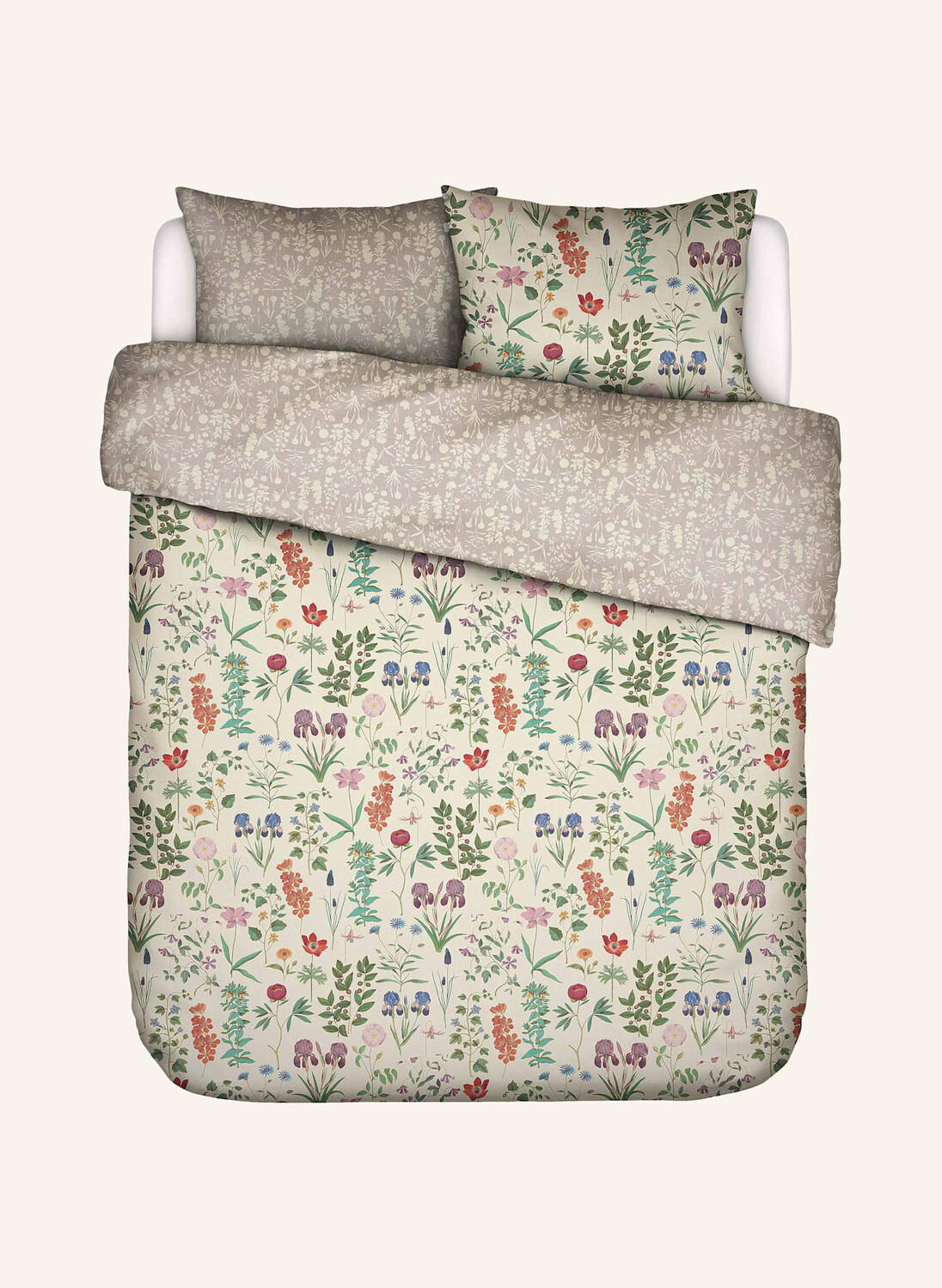 

Постельное белье мариголд двустороннее ESSENZA, цвет GRÜN/CREME/ROSA