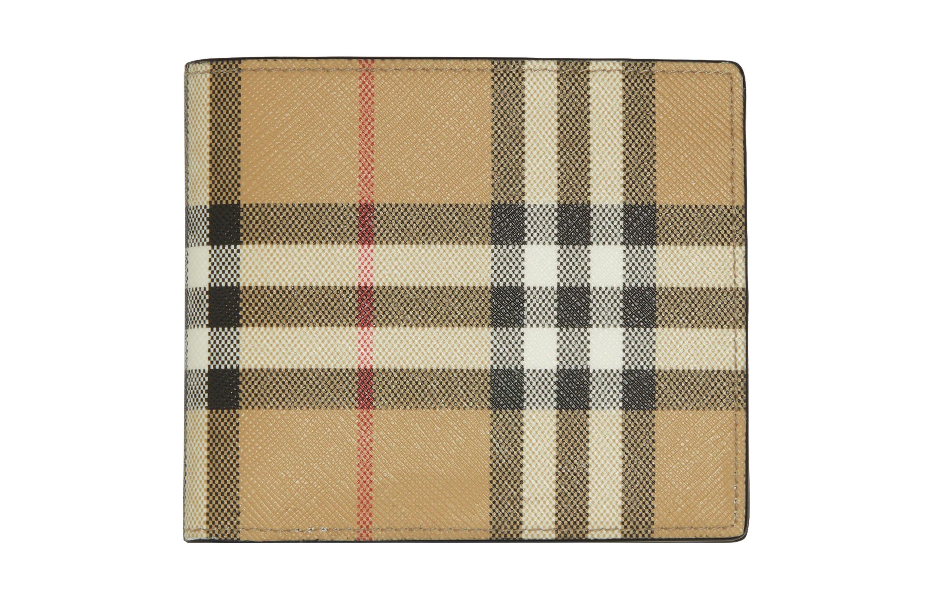 

Burberry Винтажный хлопковый кошелёк мужской бежевый