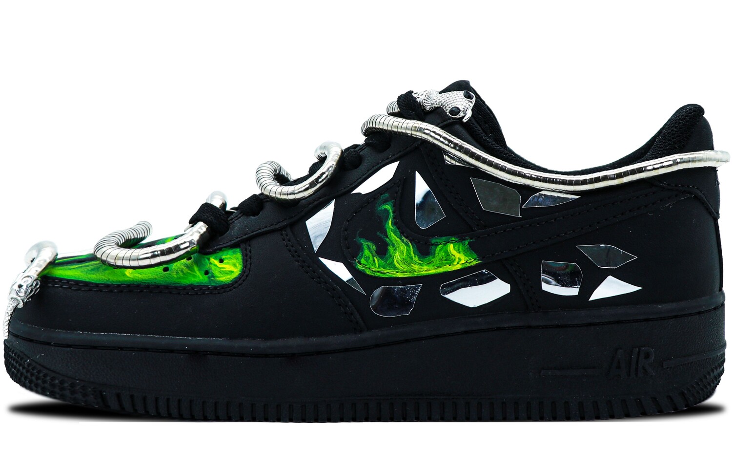 

Мужские кроссовки для скейтбординга Nike Air Force 1, Black