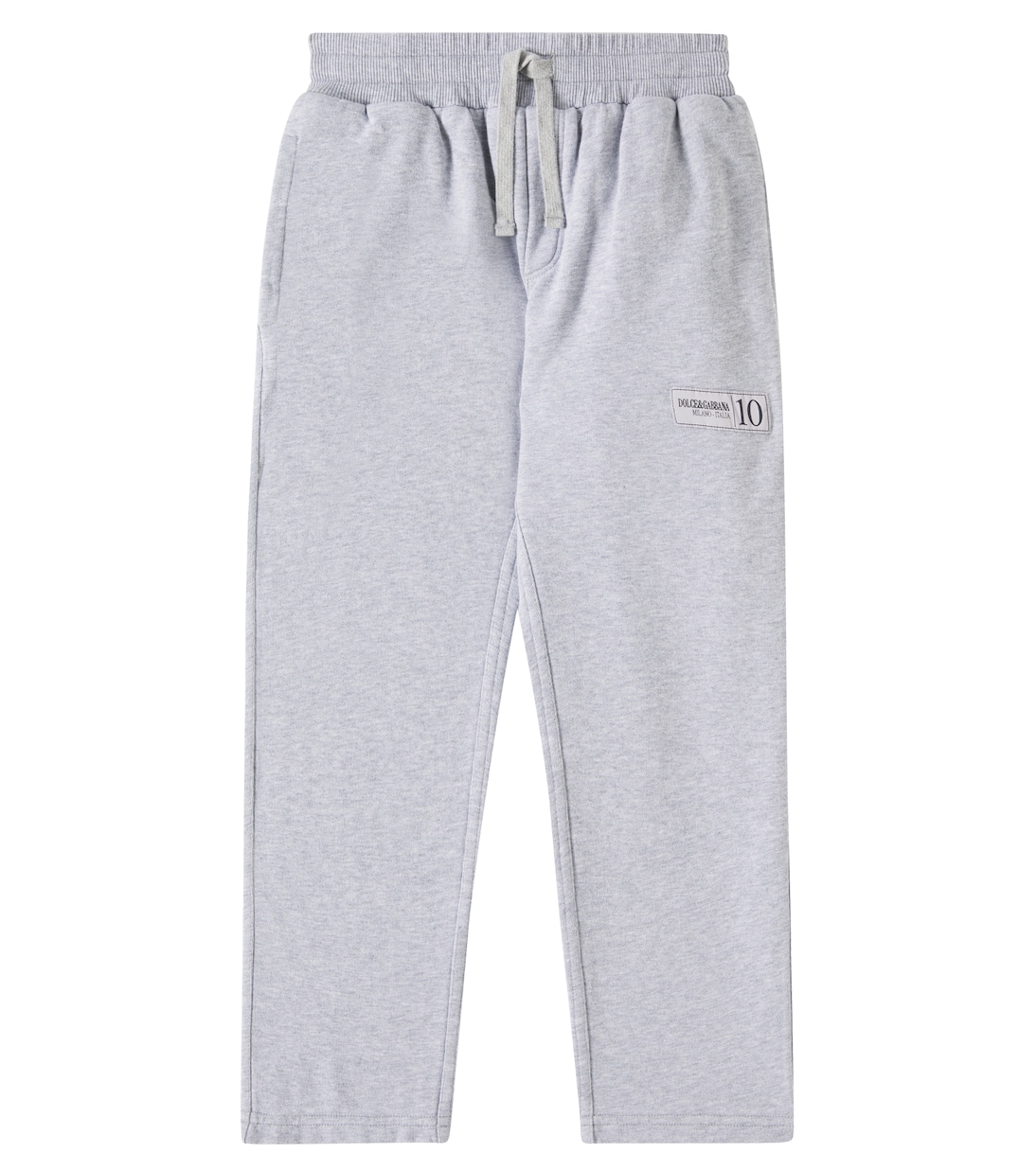 

Спортивный костюм из хлопкового джерси с логотипом Dolce&Gabbana Kids, Melange Grigi