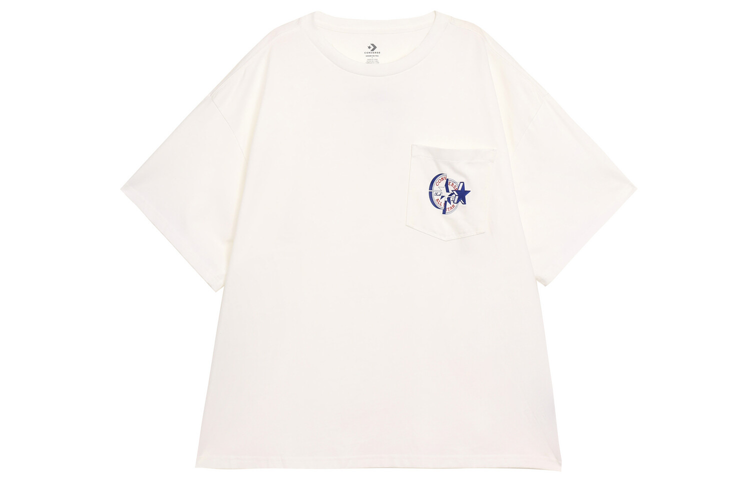 

Футболка унисекс белая Converse, белый