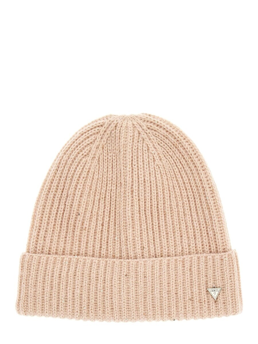 

Шапка GUESS Beanie, бежевый