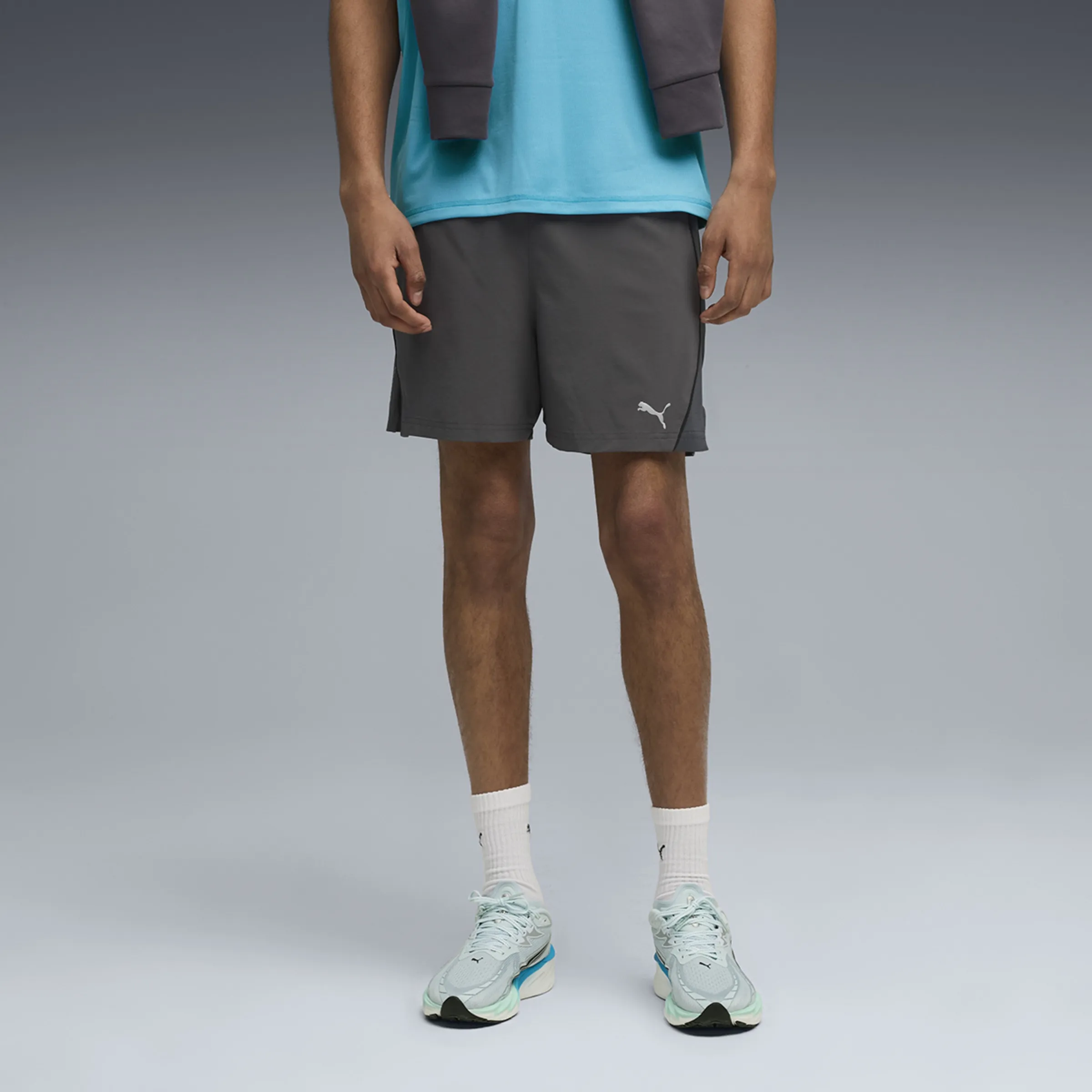 

Мужские шорты M RUN VELOCITY 5" Puma, серый
