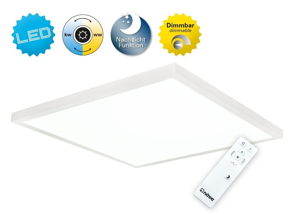 

Потолочный светильник Lima LED 60х60см белый Näve