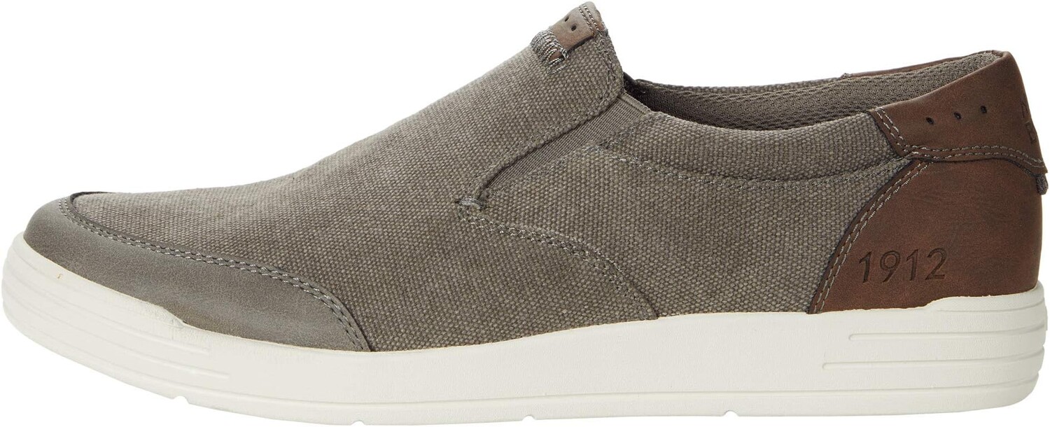 Лоферы City Walk Canvas Moc Toe Slip-On Nunn Bush, цвет Cement — фото 4