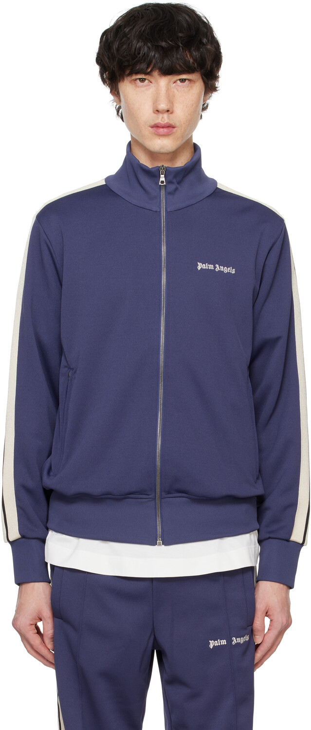 

Спортивная куртка Navy Classic Logo Palm Angels, Navy blue/Off white