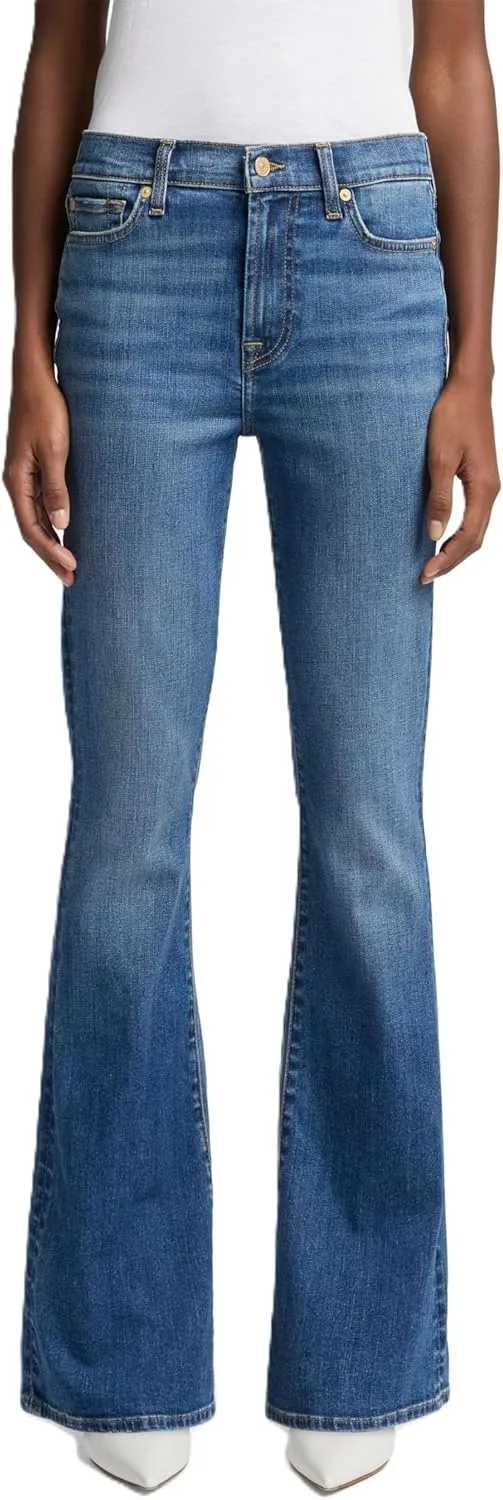 

7 for All Mankind Женские джинсы с высокой талией Ali Flare Leg