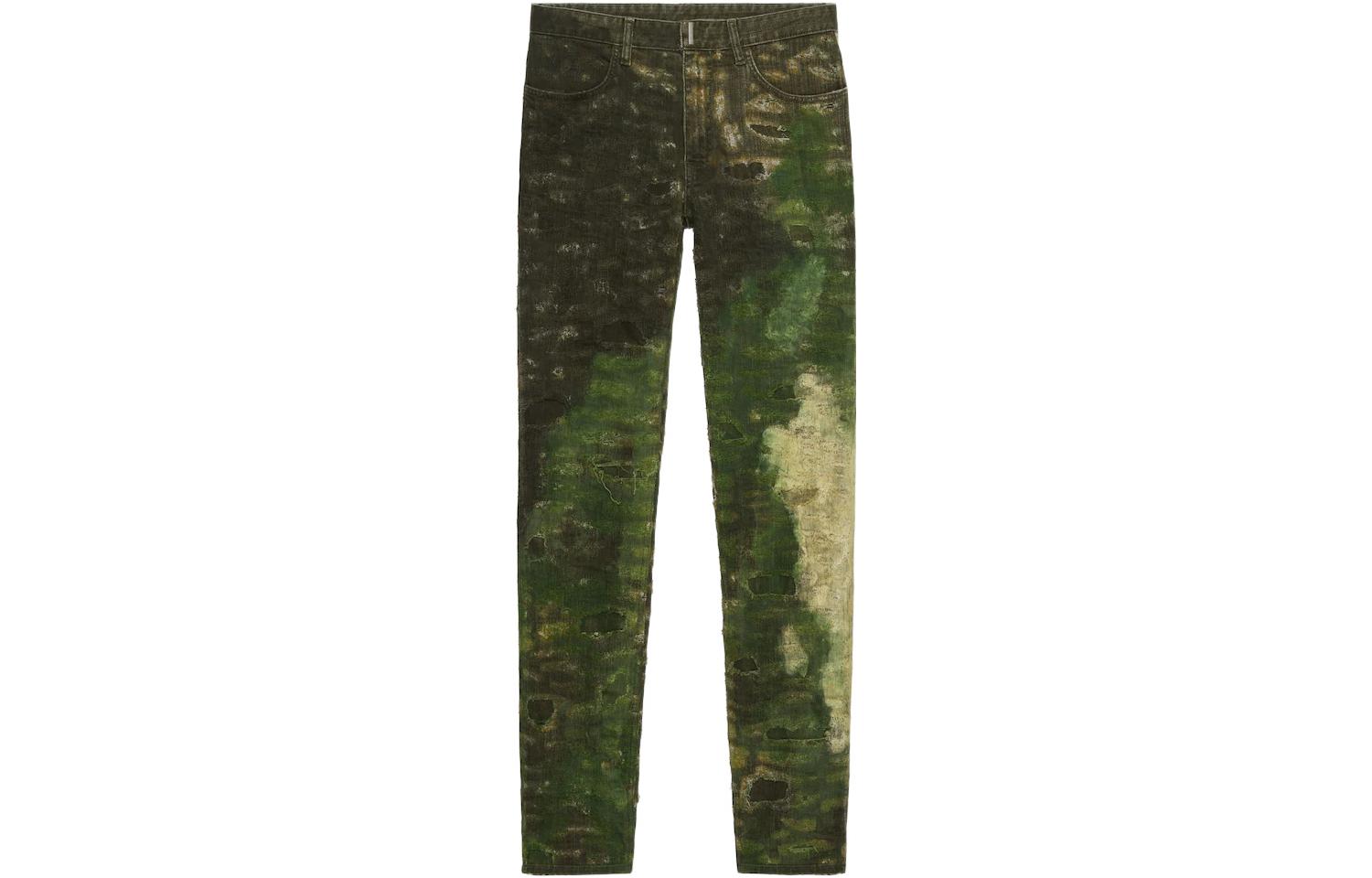 

Слим фит зауженные джинсы Givenchy, желтый