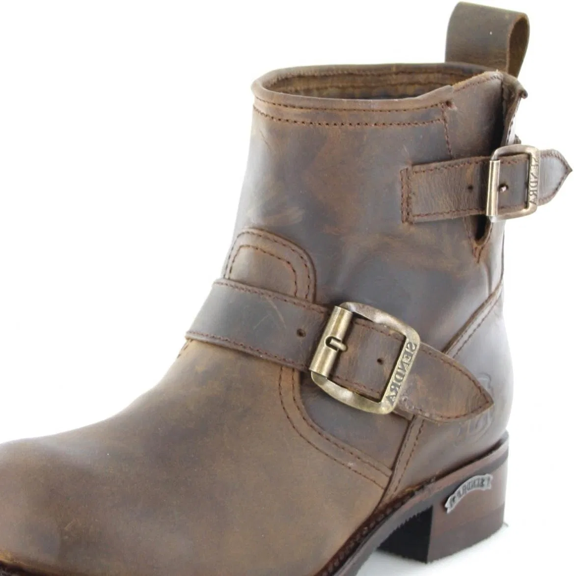 Ботинки 11973 Negro Engineerstiefelette mit Thinsulate Isolierung und Stahlkappe für Damen Herren Braun EU Sendra Boots, Seaweed — фото 3