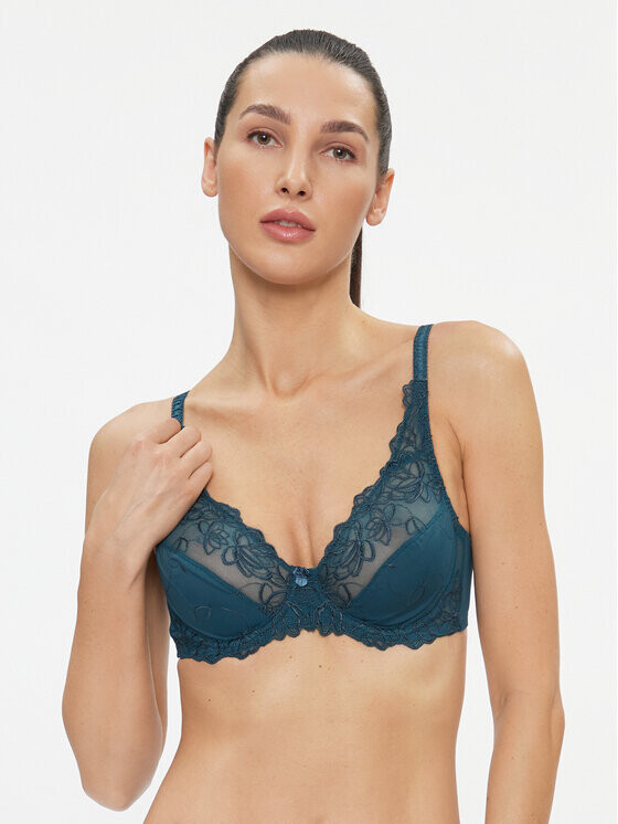

Бюстгальтер на косточках Hunkemöller, синий