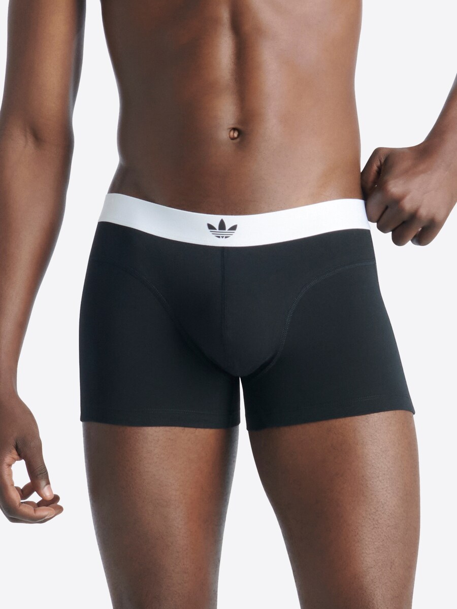 Боксеры ADIDAS ORIGINALS Comfort Flex Cotton Body Lines, черный — фото 2