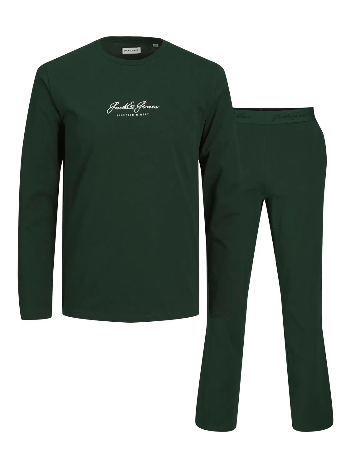 Лонгслив с круглым вырезом, JACK & JONES Junior, scarab