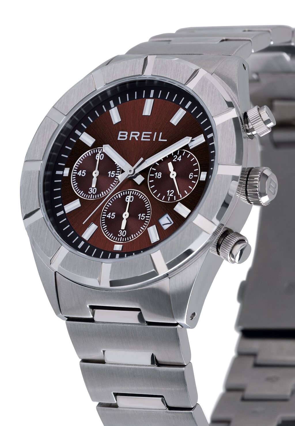 

Часы с хронографом Breil, коричневый