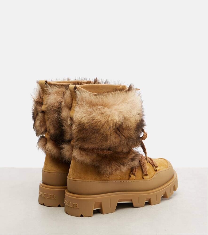 Повседневные кожаные ботинки Peak Après на шнуровке Moncler, 23N — фото 2
