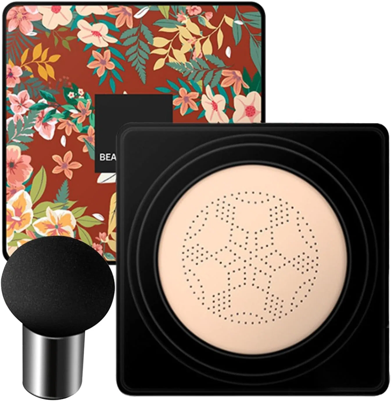 BB-крем с губкой Mushroom Head Air Cushion, Natural Color, 15 мл