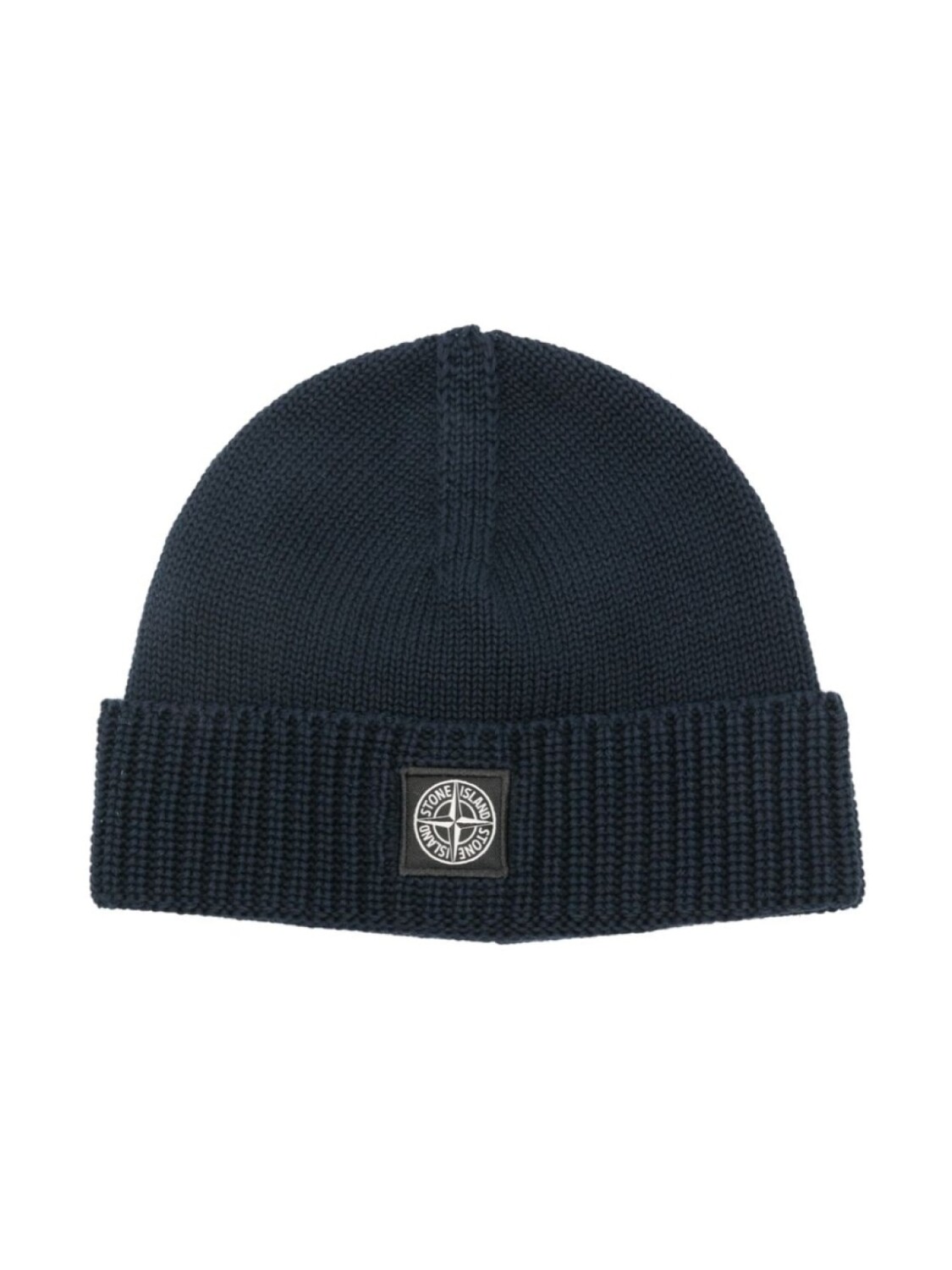 

Stone Island Junior шапка бини с логотипом Compass, синий