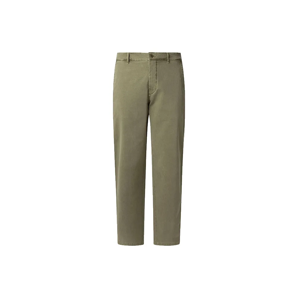

Брюки Pepe Jeans Regular Canvas chino, зеленый