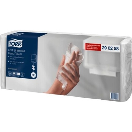 

Полотенца для рук Advanced H3, сложенные в 2 слоя, 25x23 см Tork