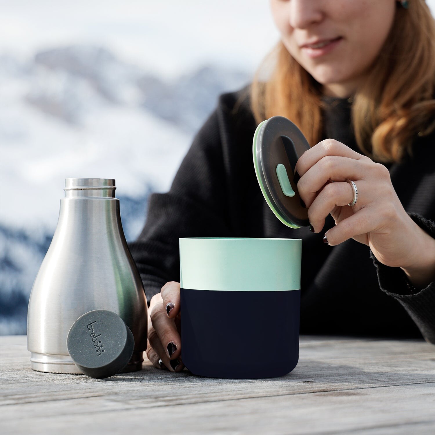 

Многокамерная термобутылка 3 в 1 - Food&Hydrate 3 Trebonn