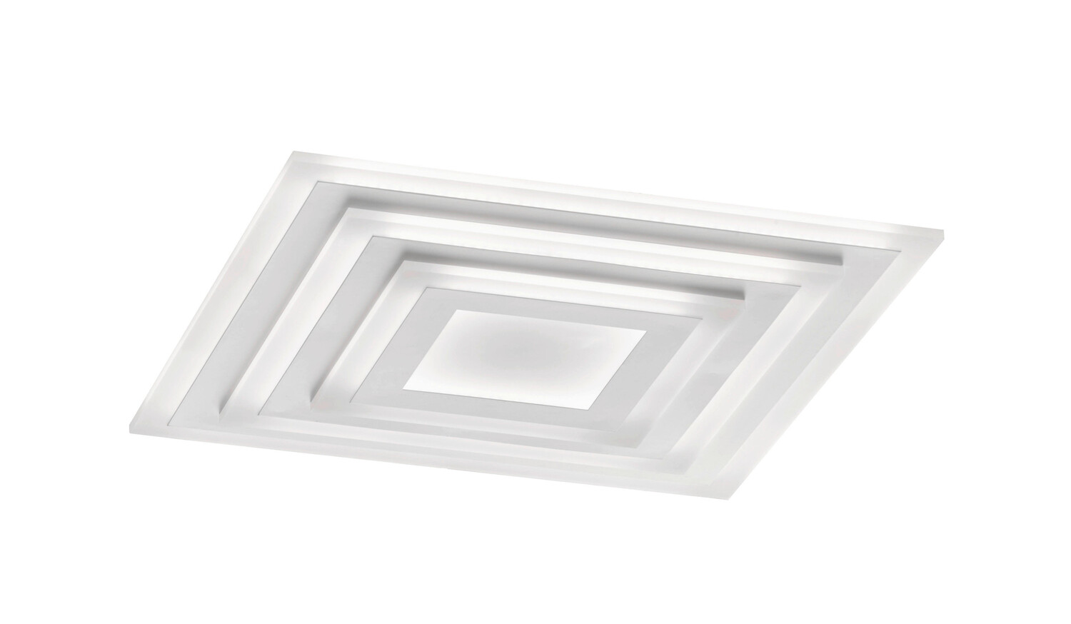 

Светодиодный потолочный светильник Fischer & Honsel, 60x60x6,7 см, белый