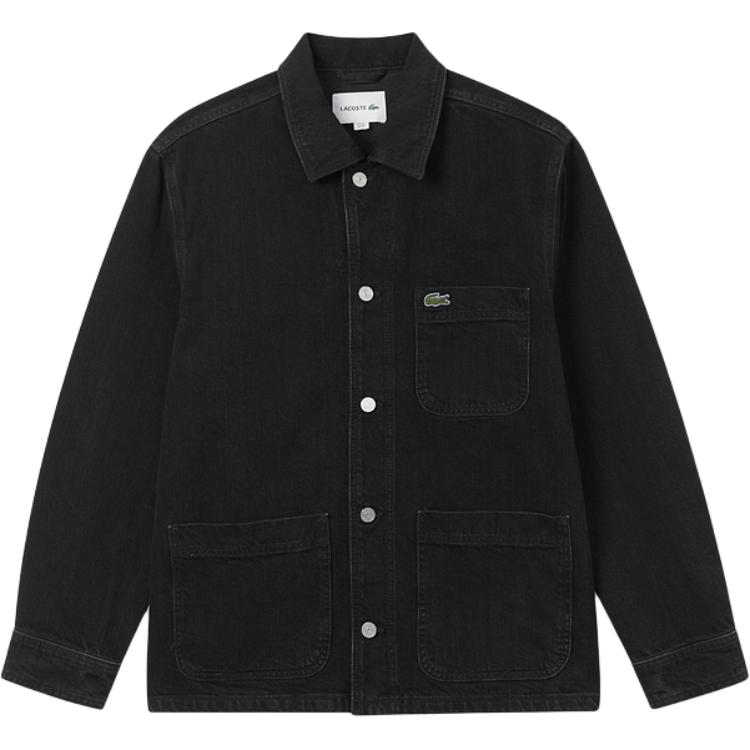 

LACOSTE Джинсовая куртка мужская экрю, 6NM/Denim Black