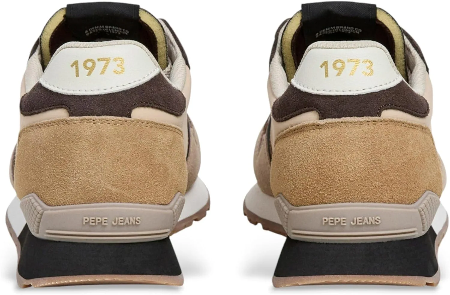Кроссовки Pepe Jeans Brit Back с мягкой подошвой, бежевый — фото 3