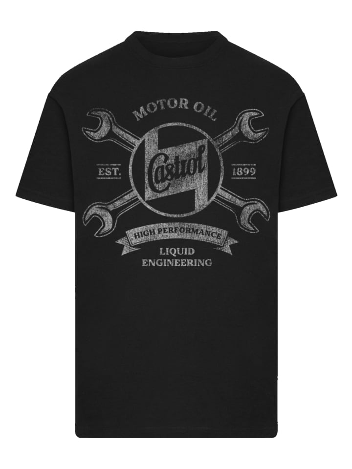 

Футболка Castrol Est 1899 черного цвета F4NT4STIC, Черный, Футболка Castrol Est 1899 черного цвета F4NT4STIC
