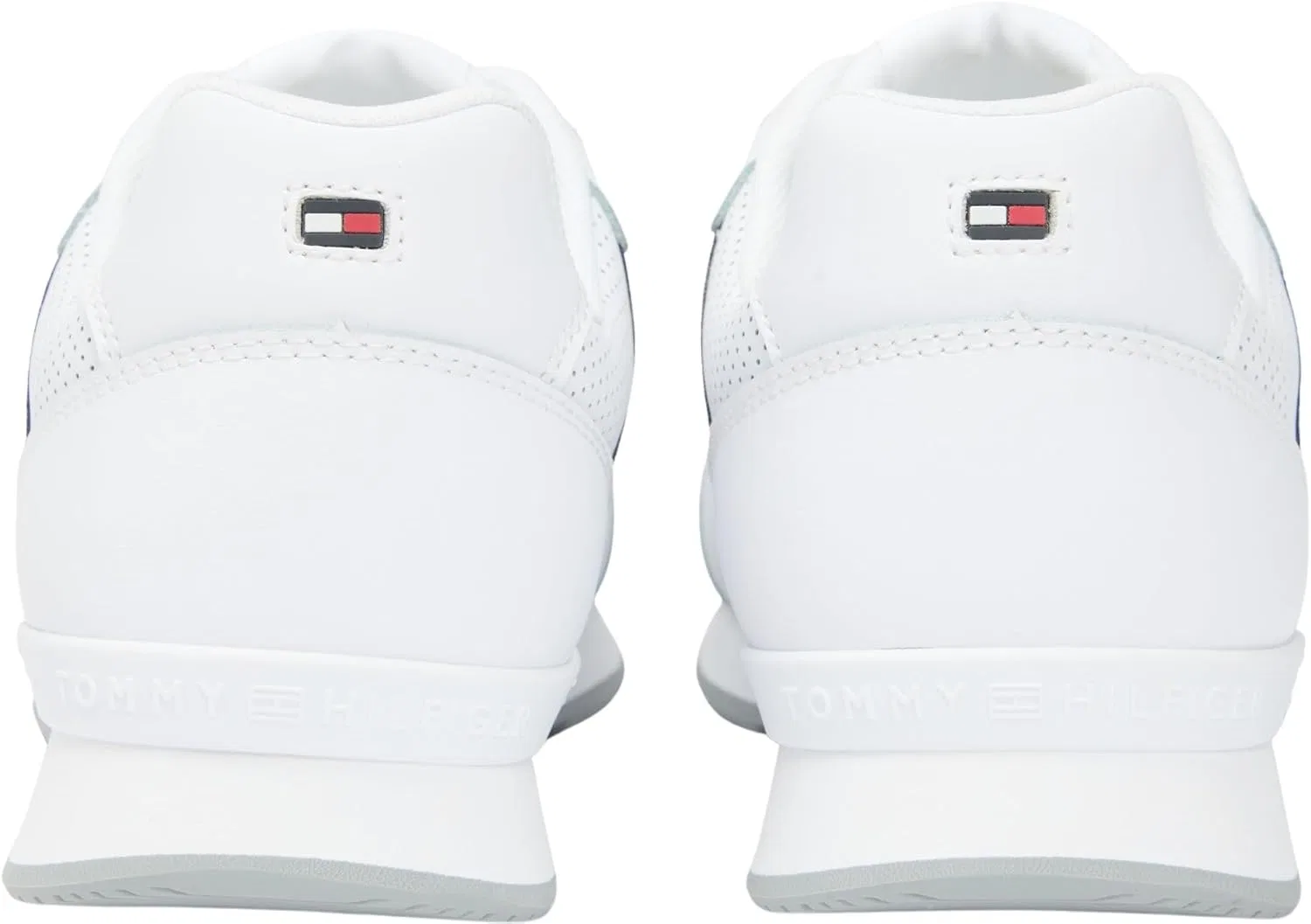 Мужские низкие кроссовки Tommy Hilfiger Runner Icon Leather Fm0fm05740, White — фото 2