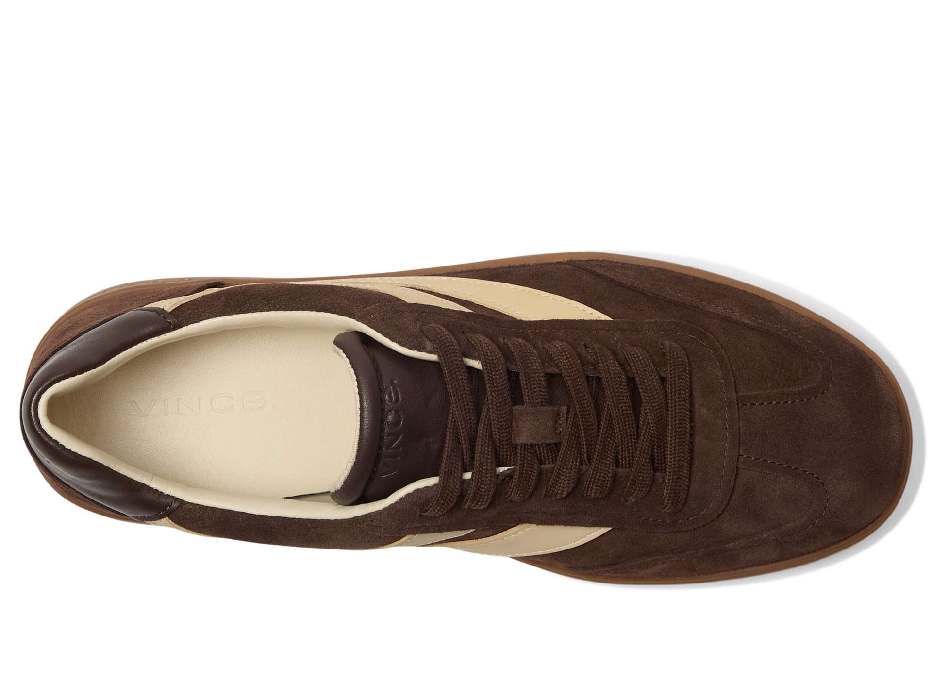 Кроссовки Vince Oasis-M, цвет Cocoa Brown Leather — фото 2