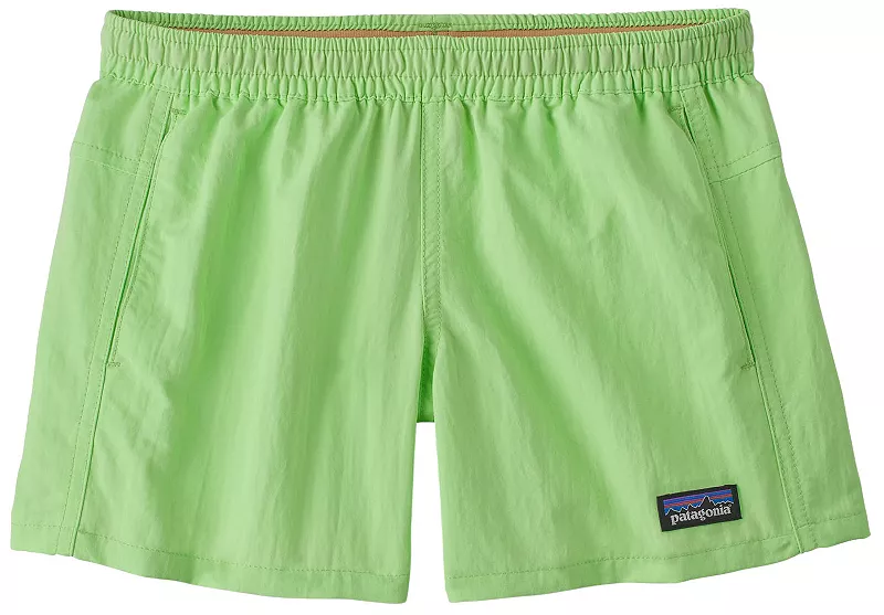 

Шорты-мешочки Patagonia для девочек, цвет Salamander Green