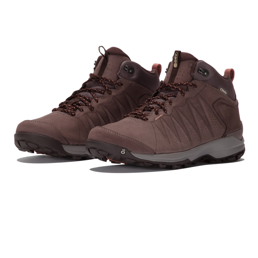 Ботинки Oboz Sypes Mid Leather B-Dry, фиолетовый