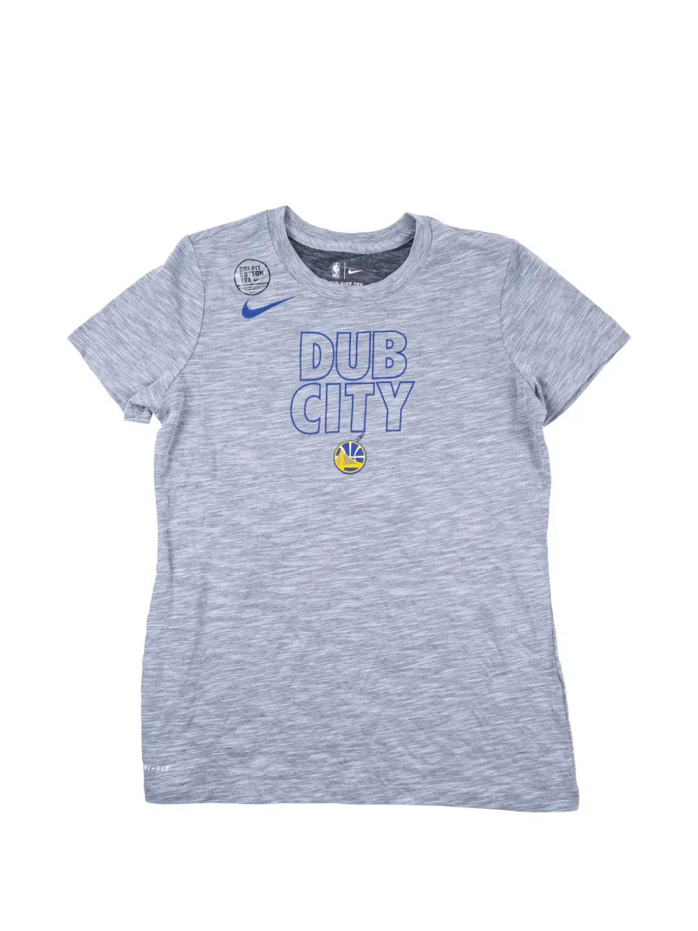 Футболка NBA GSW Dub City Dri-fit Essential Nike, серый