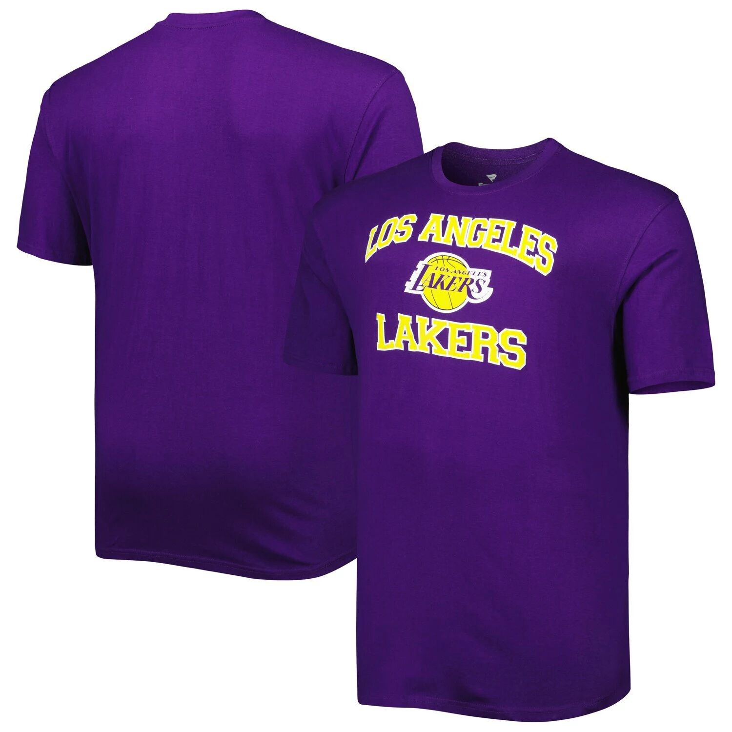 

Мужская фиолетовая футболка Los Angeles Lakers Big & Tall Heart & Soul, Фиолетовый, Мужская фиолетовая футболка Los Angeles Lakers Big & Tall Heart & Soul