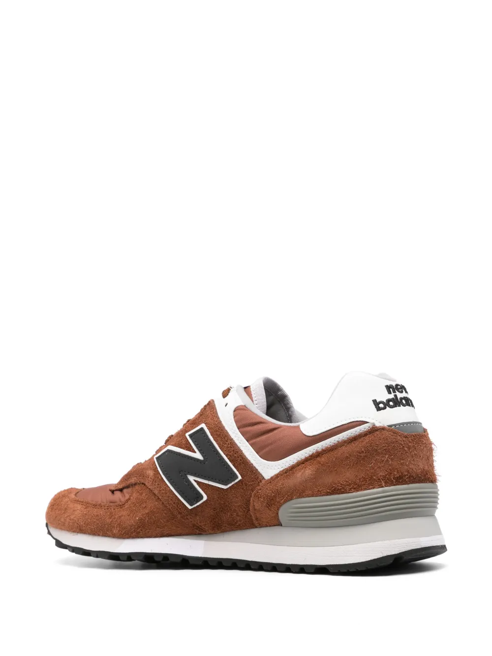Кроссовки Made in UK 576 New Balance, коричневый — фото 3