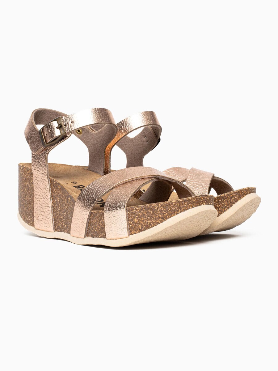Босоножки на высоком каблуке Bayton Sandals Venus, цвет rose gold — фото 4