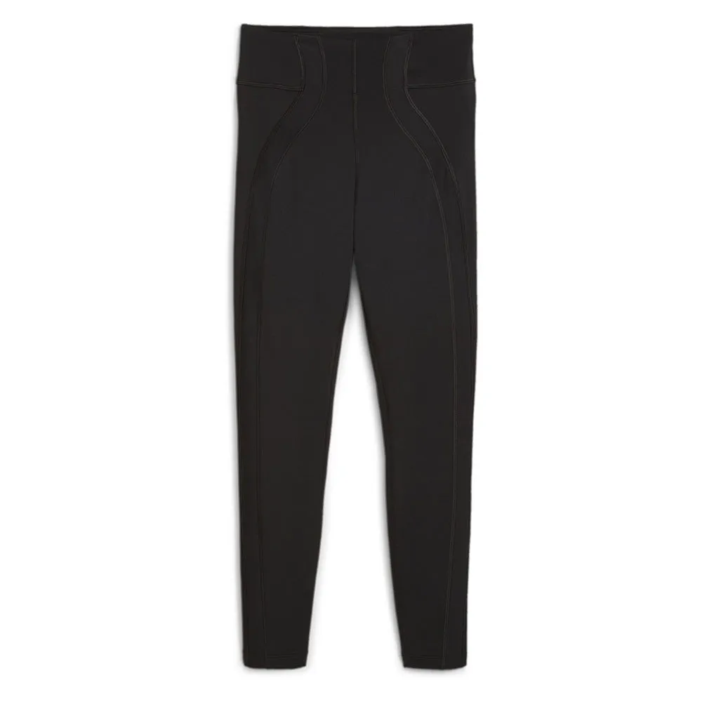 

Леггинсы Puma Studio Cloudspun Rib high waist, черный