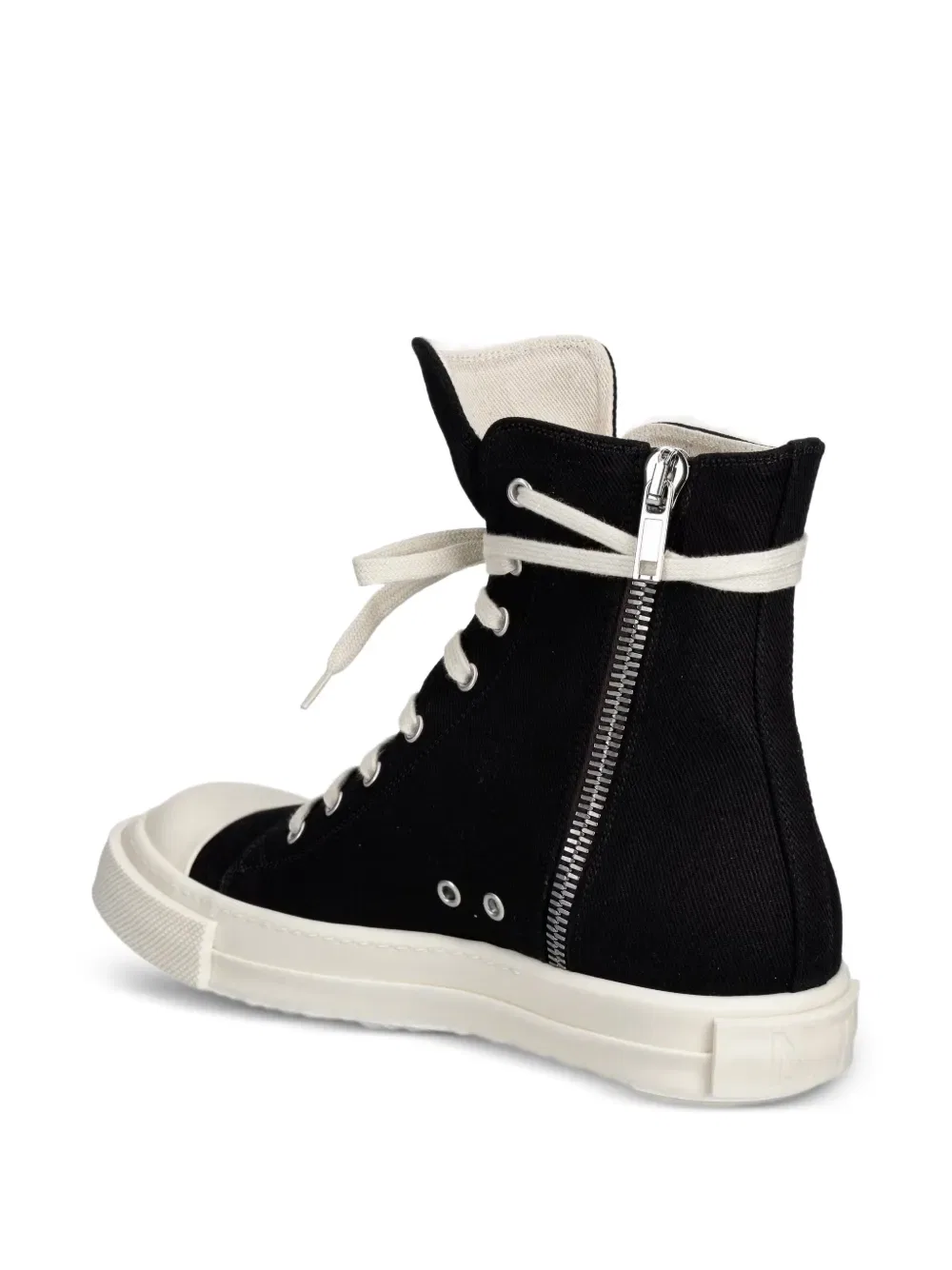Кроссовки на шнуровке с застежкой-молнией Rick Owens Drkshdw, черный — фото 3